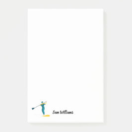 Stående Paddleboarding Post-it Block