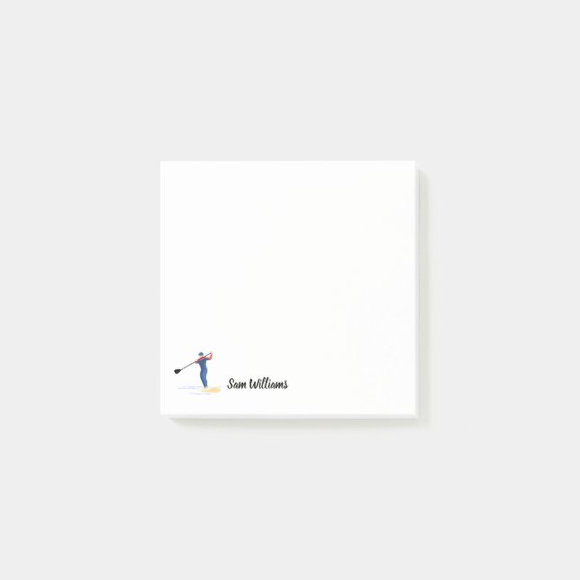 Stående Paddleboarding Post-it Block (Framsida)