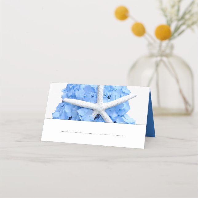 Stående platskort Seaside Garden Placeringskort (Framsida)