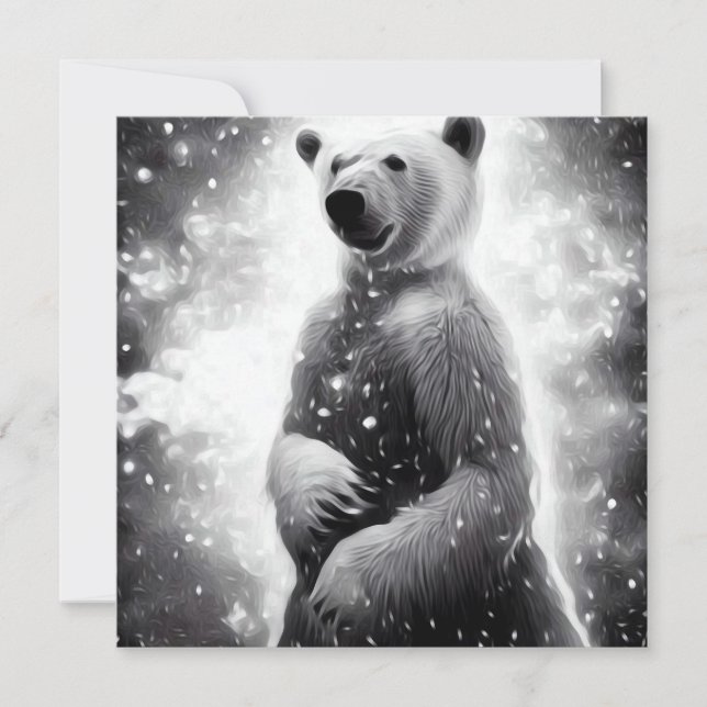 Stående Polar Bear (Framsida)