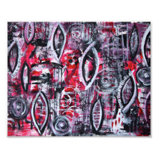 "Stående proud" Akrylkonst Fototryck