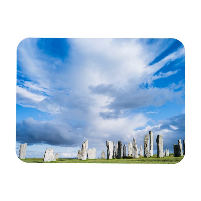 Stående stenar av Callanish 1 Magnet (Horisontell)