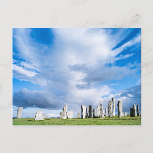 Stående stenar i Callanish 1 Vykort (Framsida)
