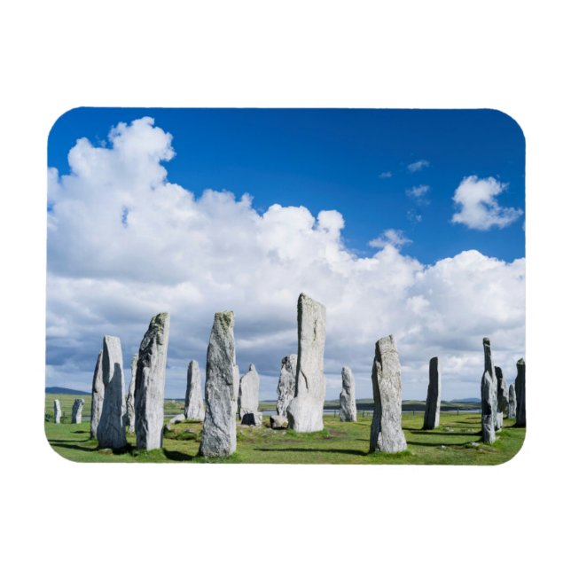 Stående stenar i Callanish 2 Magnet (Horisontell)