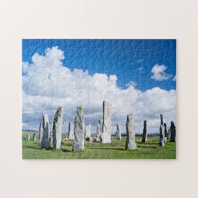 Stående stenar i Callanish 2 Pussel (Horisontell)