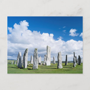 Stående stenar i Callanish 2 Vykort