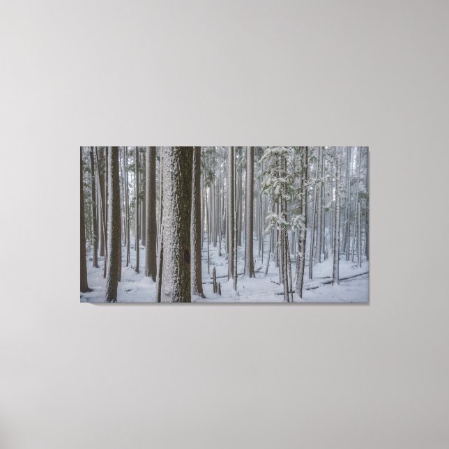 Stående tall #1 canvastryck (Framsida)