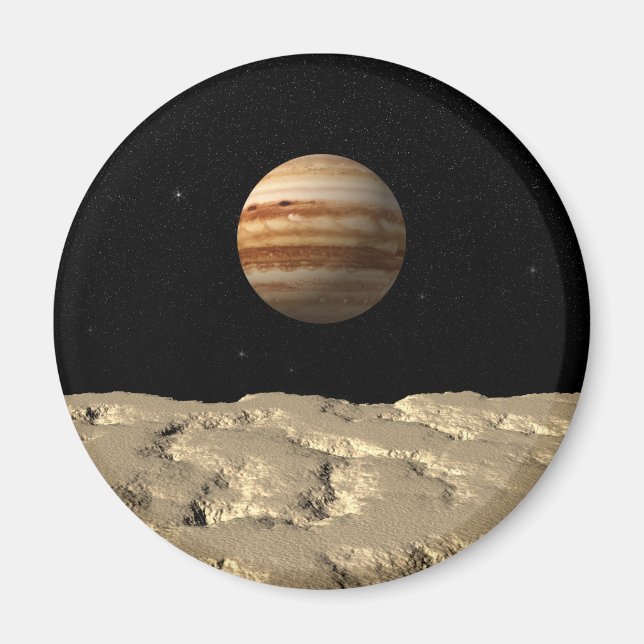 Stående vid Måne Magnet (Framsidan)