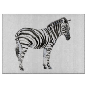 Stående Zebra