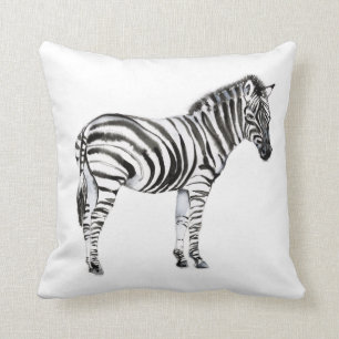 Stående Zebra Kudde