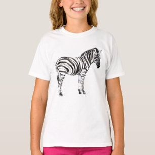 Stående Zebra T Shirt
