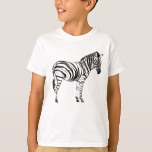 Stående Zebra T Shirt