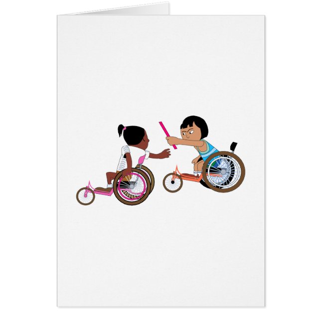 Stafett Hälsningskort (Framsidan)