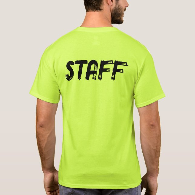 STAFF (back only) T Shirt (Baksida)