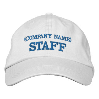 STAFF Hatt | Anpassad Broderad Personalhatt | Team Keps
