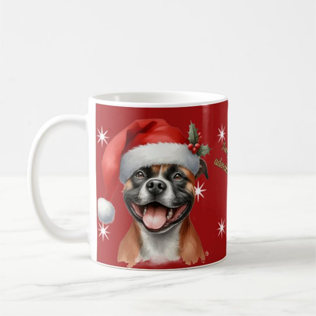 Staffi Santa Mugg (Vänster)