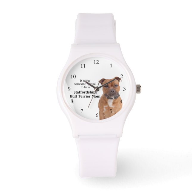 Staffie Mamma Watch Armbandsur (Framsida)