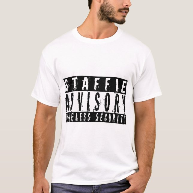 Staffie rådgivande trådlös säkerhet tröja (Framsida)