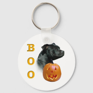 Stafford Bull Terrier Boo Nyckelring