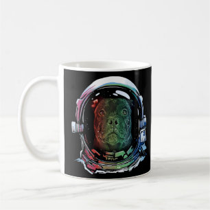 Stafford Bull Terrier Hund Astronaut Hund Kaffemugg