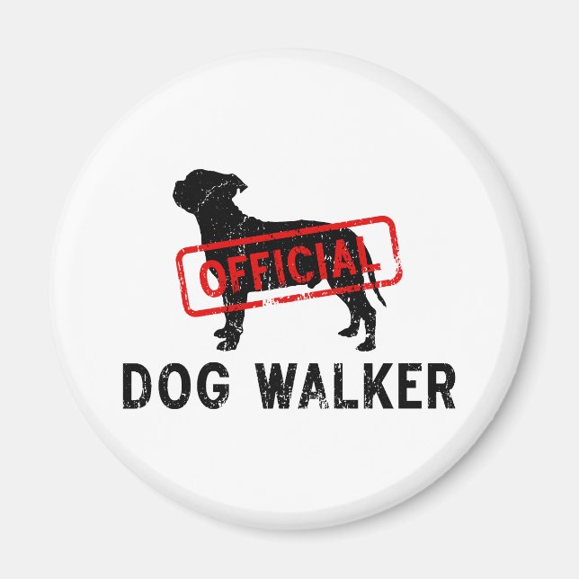 Stafford Bull Terrier Magnet (Framsidan)
