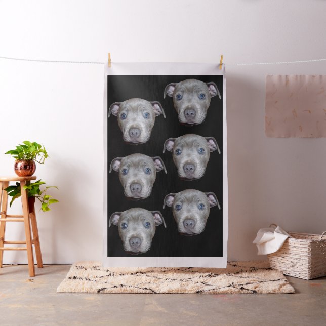 Stafford Bull Terrier Puppy Tyg (In Situ)