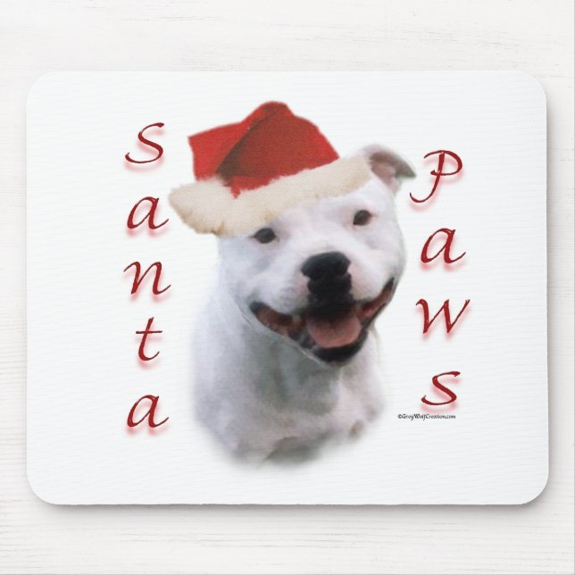 Stafford Bull Terrier Santa Tassar Musmatta (Framsidan)