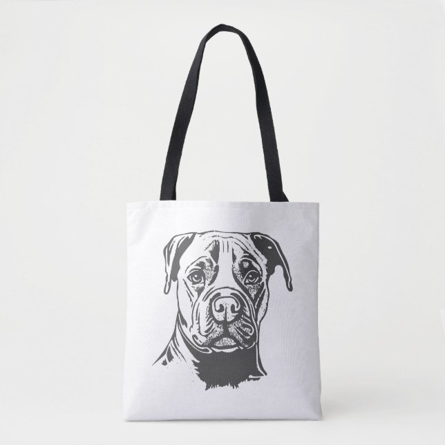 Stafford Bull Terrier Tygkasse (Framsida)