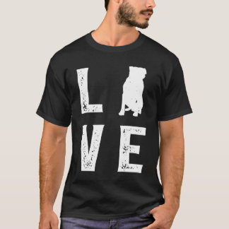 Stafford Terrier Kärlek 1 T Shirt