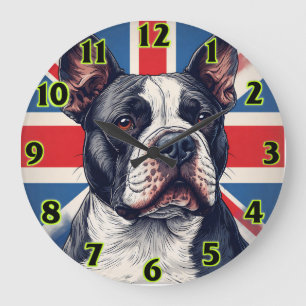 Staffordshire Bull Terrier Storbritannien Klocka 
