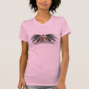 Staffordshire Bullterrier - Staffbull vingar T-shirt