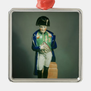 Staffordshire figur av Napoleon Bonaparte Julgransprydnad Metall