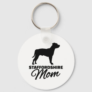 Staffordshire mamma nyckelring