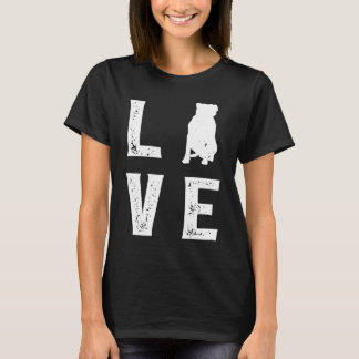 Staffordshire Terrier Kärlek 1 T Shirt