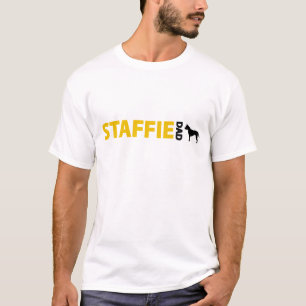 Staffordshire Terrierpappa Tee Shirt