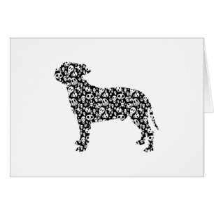 Staffordshire tjurTerrier Hälsningskort