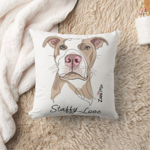 Staffy Kärlek - Zani Mo Protection Kudde