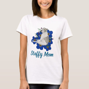 Staffy Mamma T-shirt – Staffordshire Bullterrier K