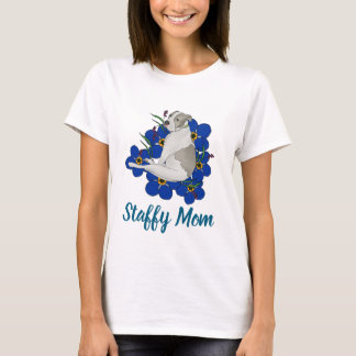 Staffy Mamma T-shirt – Staffordshire Bullterrier K