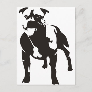 Staffy Vykort