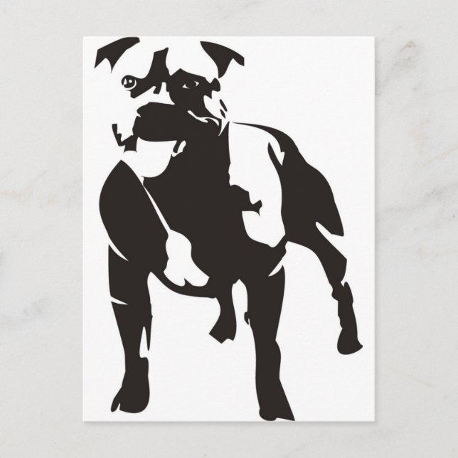 Staffy Vykort (Framsida)