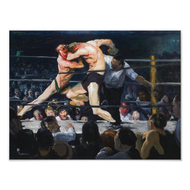 Stag at Sharkey's | George Bellows | Fototryck (Framsidan)