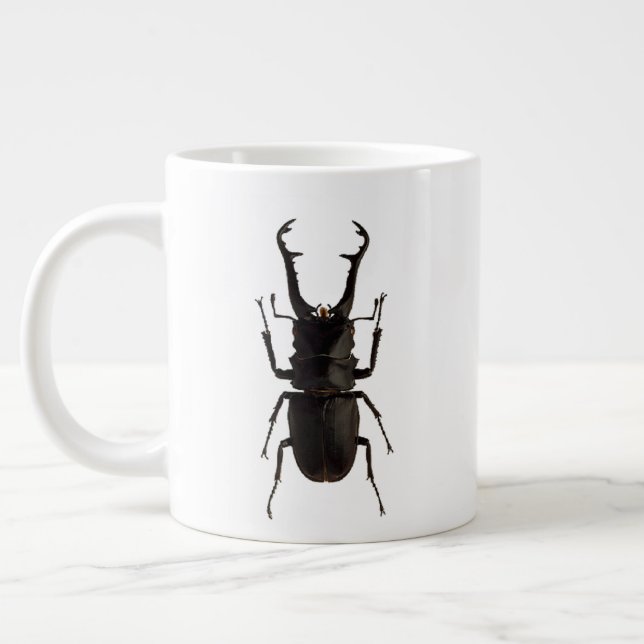 Stag Beetle Jumbo Mugg (Vänster)
