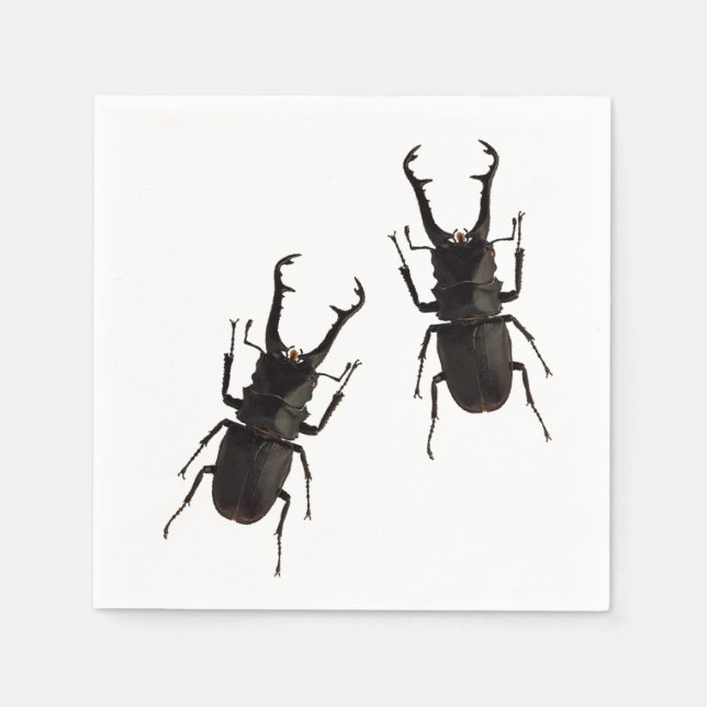 Stag Beetle Pappersservett (Framsidan)