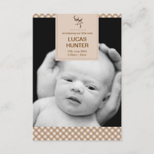 Stag Birth-meddelande Meddelande