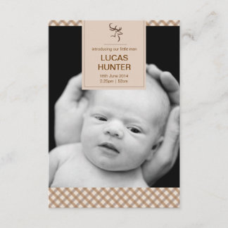 Stag Birth-meddelande Meddelande