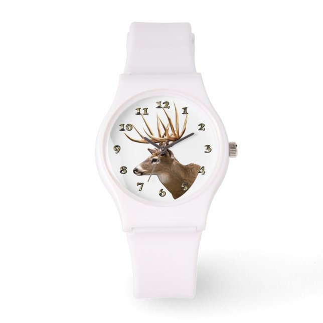 Stag Buck Hjort Armbandsur (Framsida)