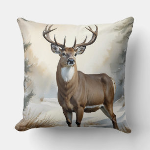 Stag Buck Hjort Kudde