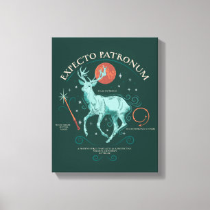 Stag Expecto Patronum Graphic Canvastryck