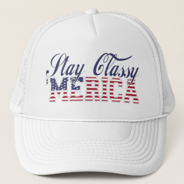 Stag flott 'MERICA Truckerkeps (Framsida)